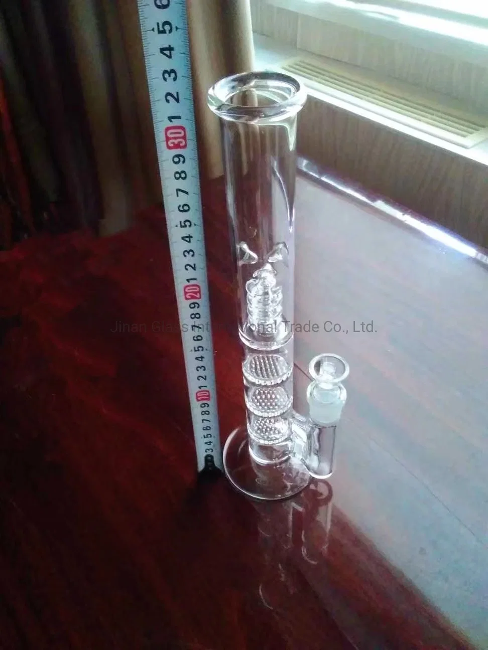 Wholesale/Supplier Honeycomb Ablets Filter Pipes Recycler Water Pipe Glass Hookah Smoking Water Pipe