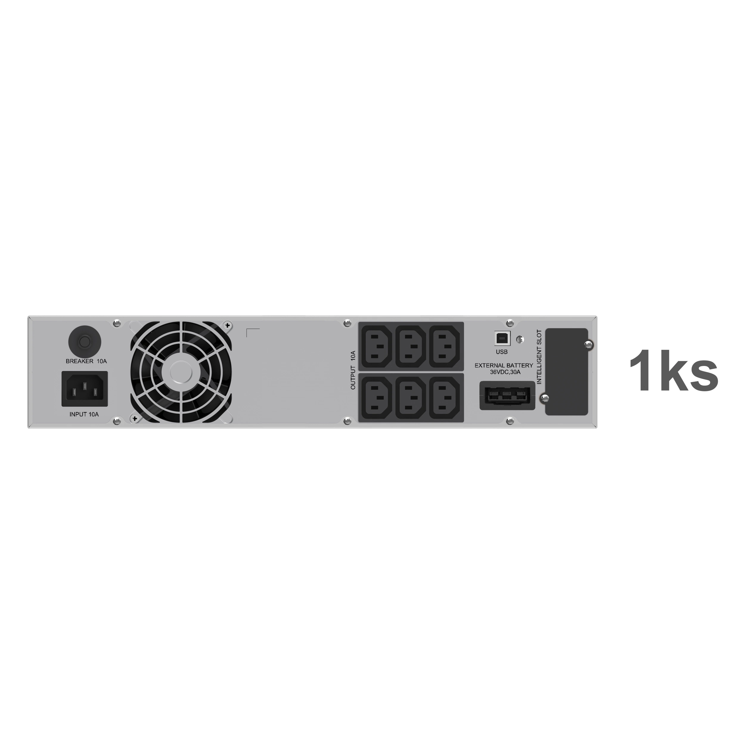 UPS Santak True Online Rack UPS 2kVA C2kr 2U