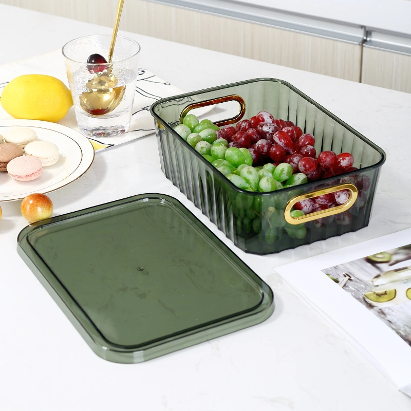 Пэт многоцелевые обследования домашних хозяйств для хранения продовольствия закуска пластиковый лоток для хранения Кухонные мойки шкафа электроавтоматики