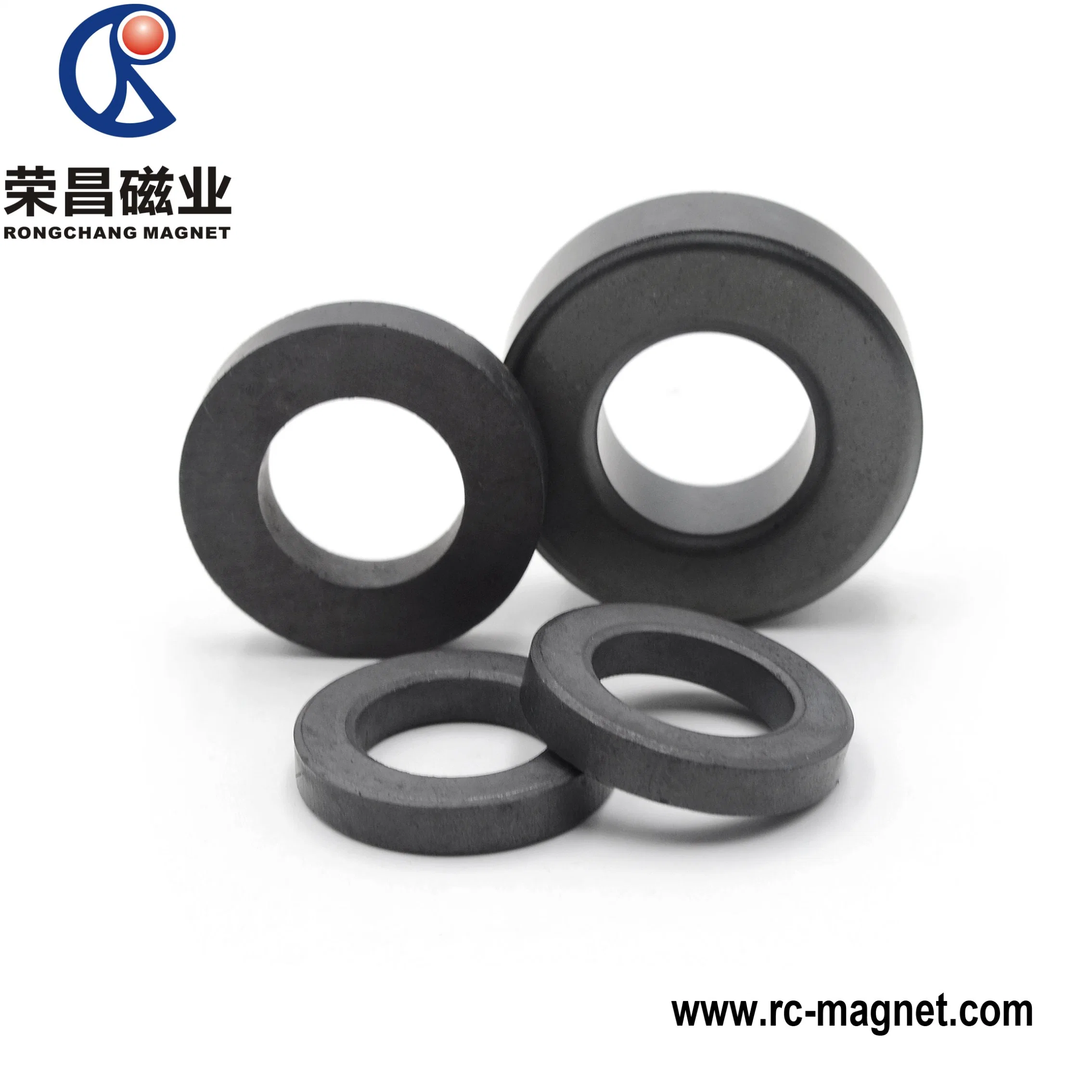 All Kinds of Strong Ring Shape Ferrite Magnet DC Motor Rotar Use