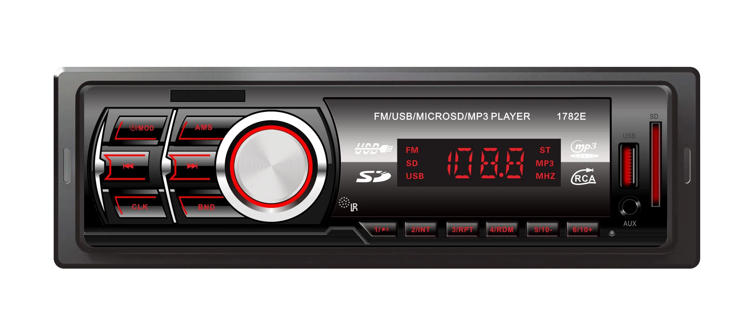 Receptor multimédia digital eletrônica Car Audio player de MP3