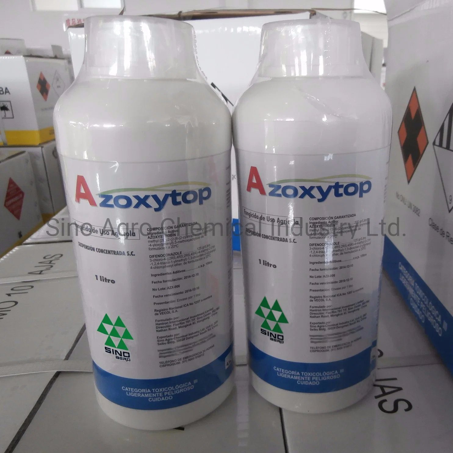 L'azoxystrobine 200g/L + difénoconazole 125g/L Pesticides Sc fongicide