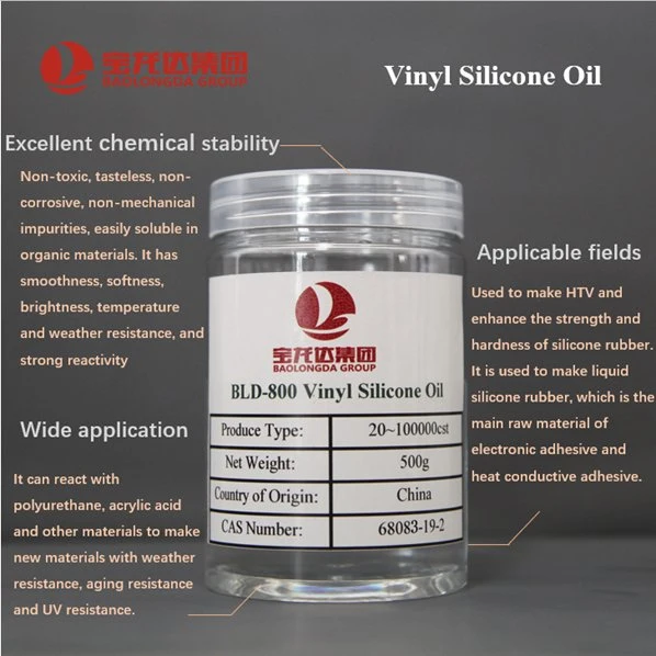 China Manufacturer Direct Sales Vinyl Silicone Oil Coating Modification