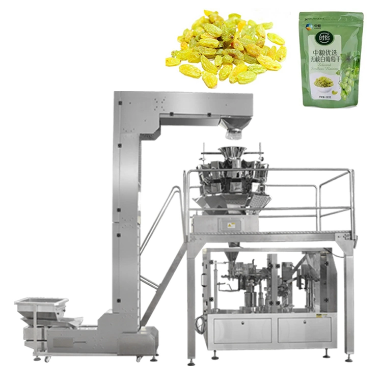 Customized Automatic Vertical Dark Chocolate Packing Machine Chocolate Snack Standup Pouch Packing Machine