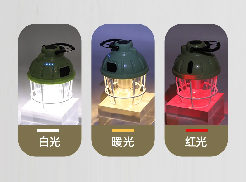 Outdoor Lantern Camping Hiking Light Rechargeable Battery Emergency Camping Light Lantern