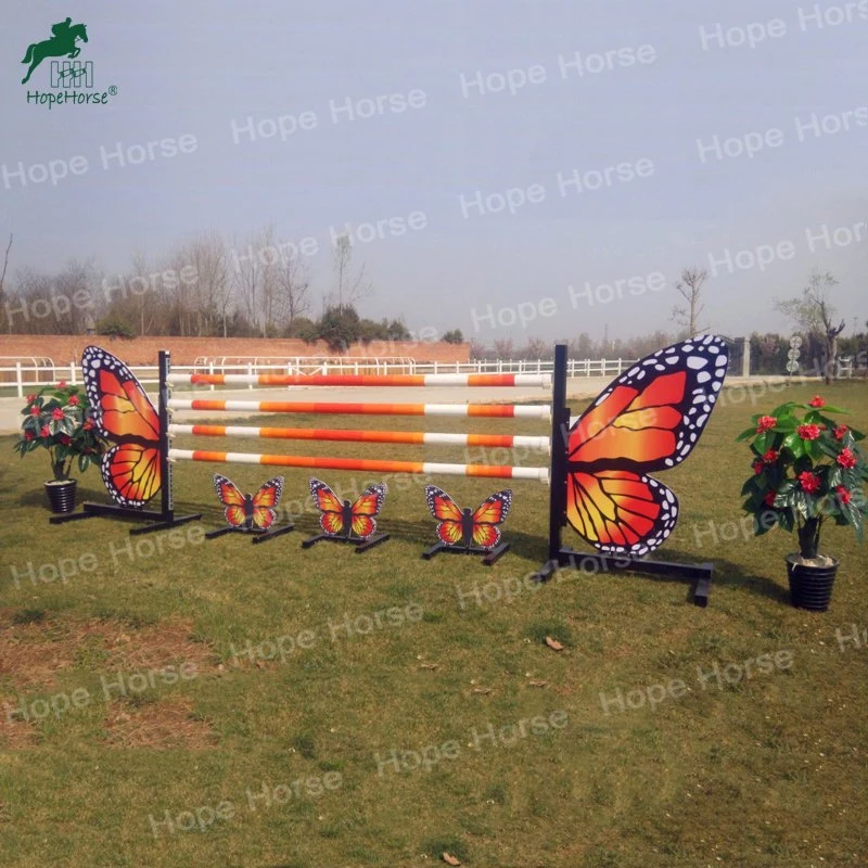 Full Set of Butterfly Horse Show Jumps with Fillers