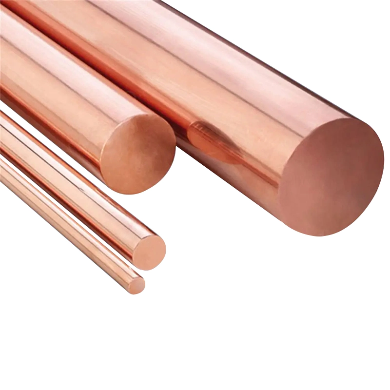 High Quality Low Price C10100 3mm 8mm Red Copper Round Bar Pure Copper Rod