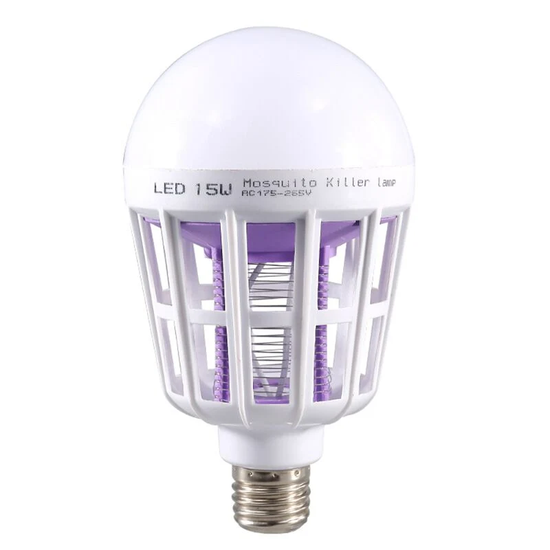 Effective 220V 9W 15W E27/B22 LED Mosquito Killer Bulb