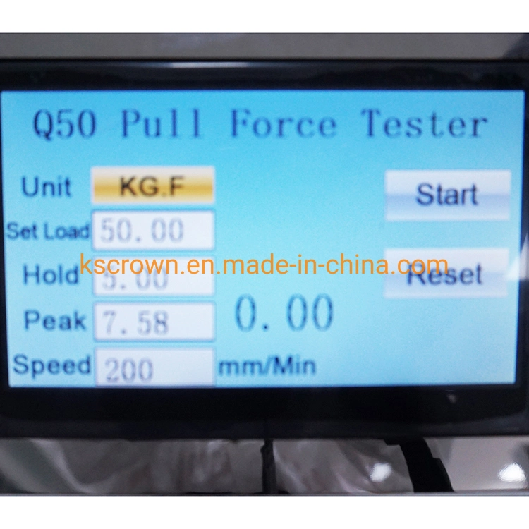 Digital Terminal Crimping Force Testing Machine Cable Tester