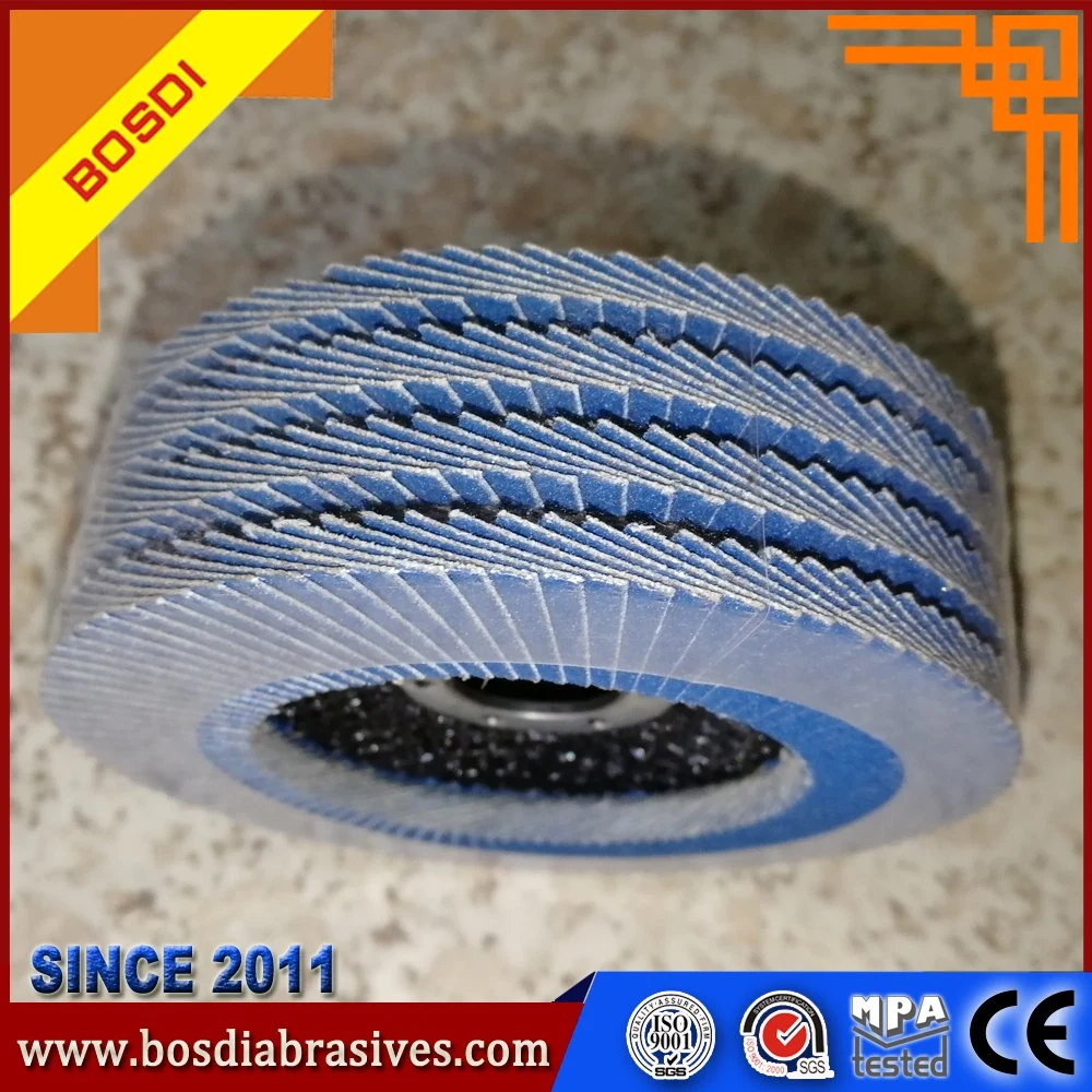 Abrasive Polishing Wheel for Metal and Stainless Steel, High Efficiency Flap Disc for Iron