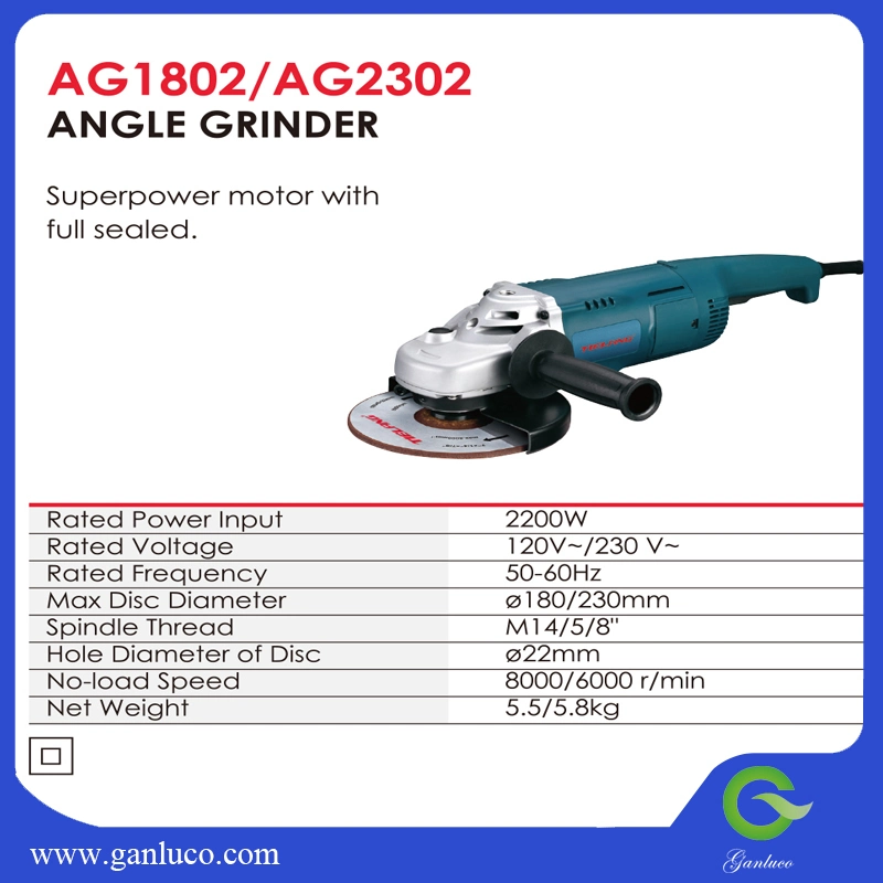 Electric Power Tools 720W 115mm / 125mm Angle Grinder AG1157 /AG1257