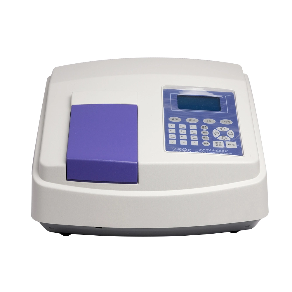 Cheap Price Single Beam UV Vis Spectrophotometer Laboratory Type of 752 Spectrophotometer for Water Testing and Other Analysis