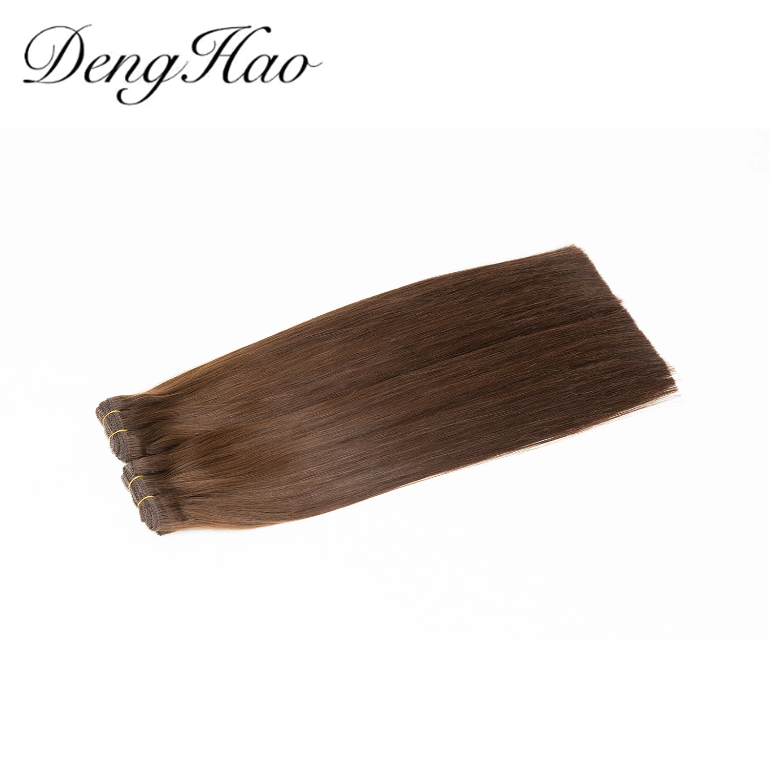 Denghao 100% Cheveux Humains Vierges Extensions de Cheveux en Bande