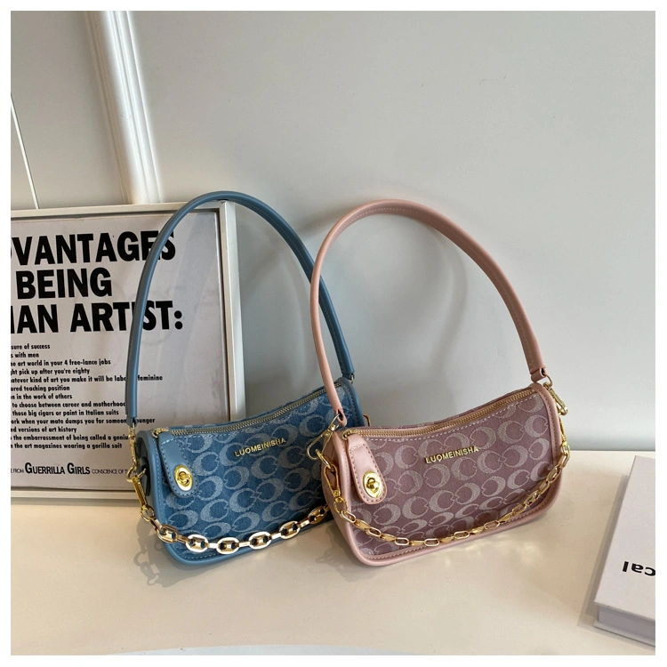 Wholesale/Supplier Replicas PU with Fabric Custom Label Premium Hardware Ladies Hand Mini Messenger Small Bag for Women Designer Shoulder Fashion Lady OEM ODM Handbag