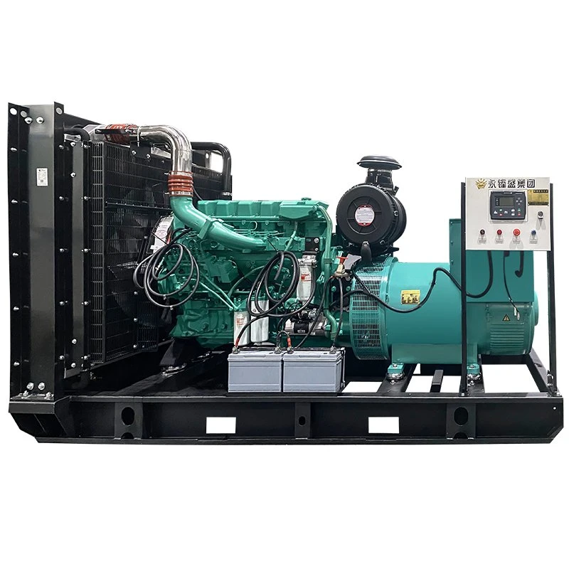 400kW 500kVA Viertakt Schalldichte elektrische ganze Haus Generator Cummins Mit Yofen