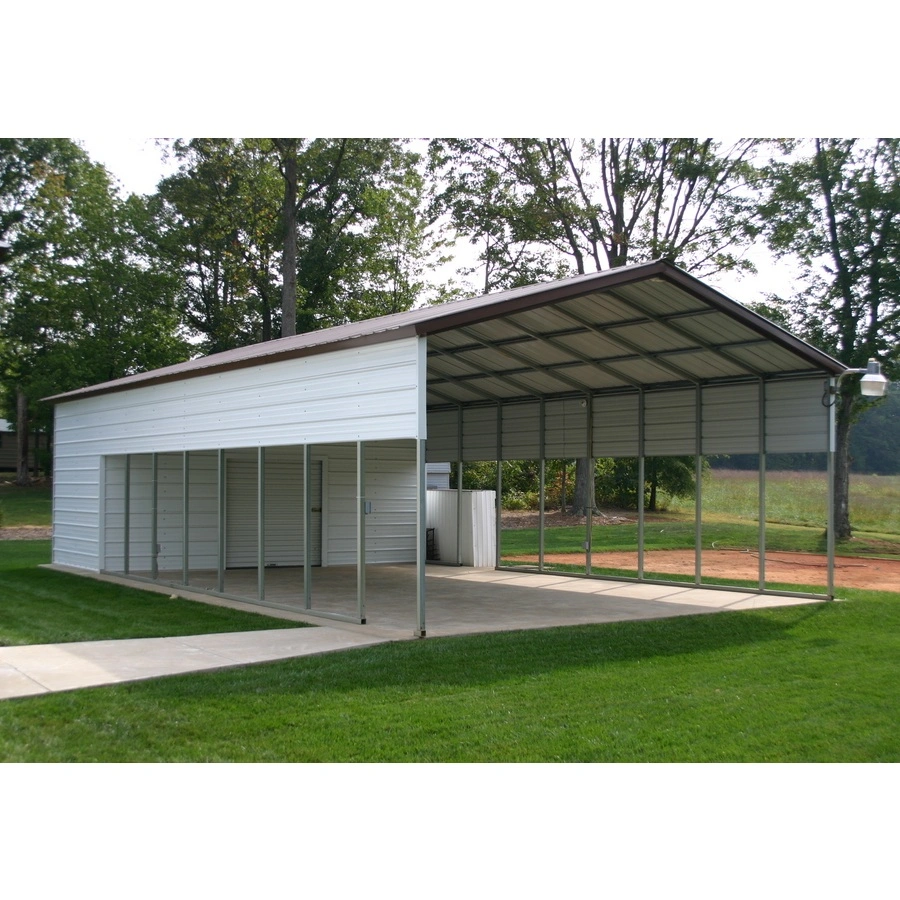 SC088 Einfache Montage Metallcarports Schuppen Stahlstruktur Building Steel Garage