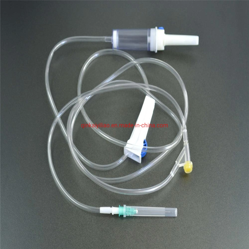 IV Administration Set/Infusion Set with Flow Regulator and Y-Site
