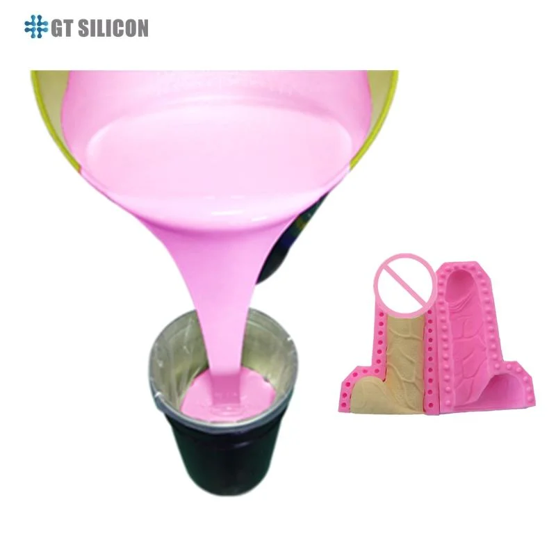 Usine moule silicone matériau pénis Dildo sans bretelles faire silicone artificiel Pénis