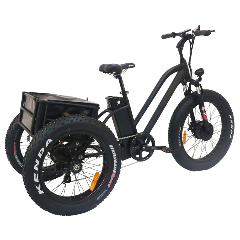 Adult 3 Wheel Drift ATV 48V 1500W Electric Delivery Motor Trike
