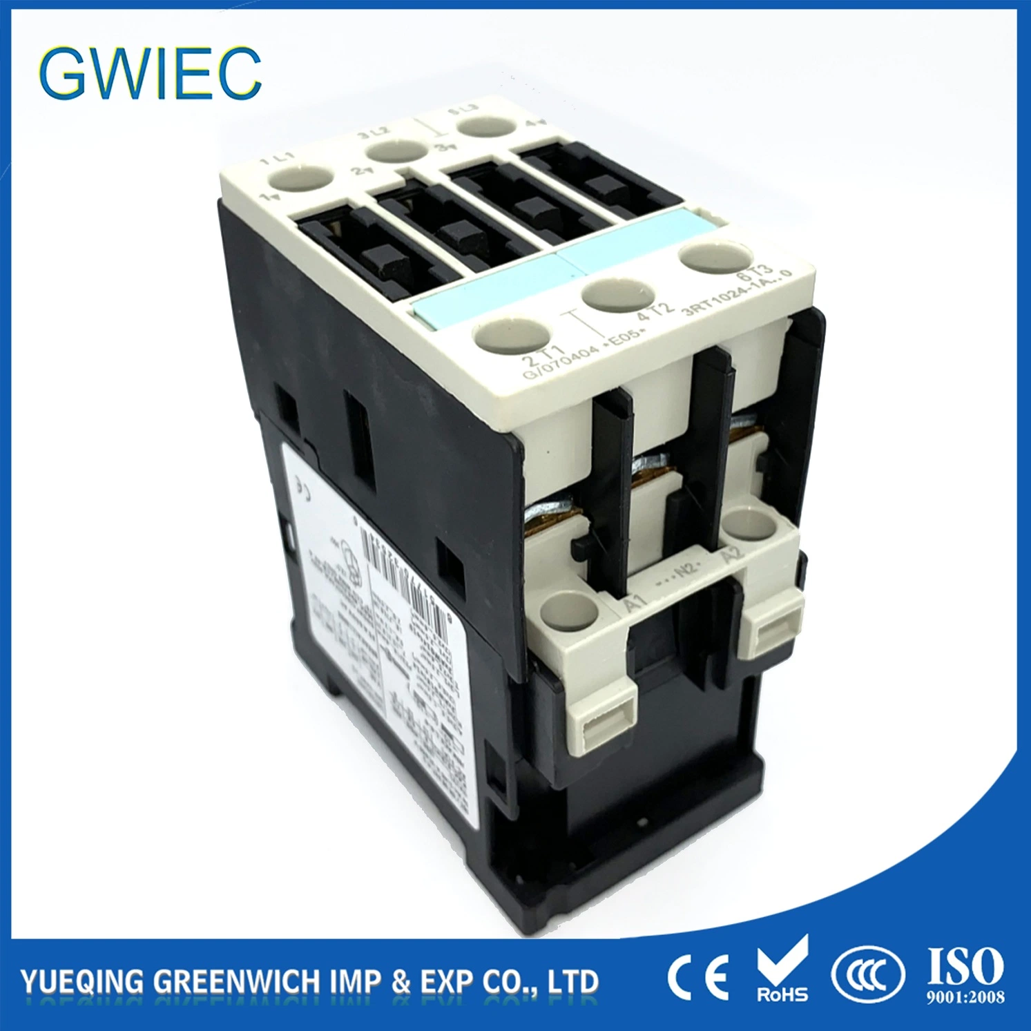 IEC947, VDE0660, GB14048 A1 A2 China Motor Starter 3TF Contactor 3rt-1016