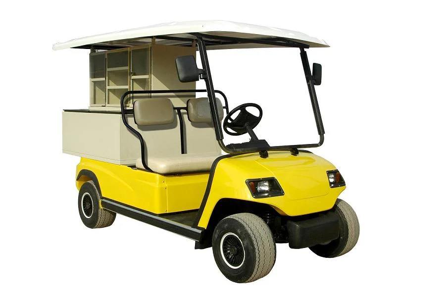 Китай дешево 2 Seaters электрического поля для гольфа с электроприводом шины CAN на полдня автомобиль