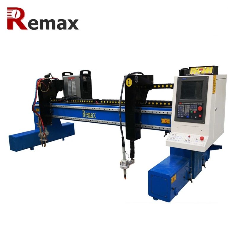Remax China High Precision CNC Gantry Plasma Cutter Machine Including Power Source