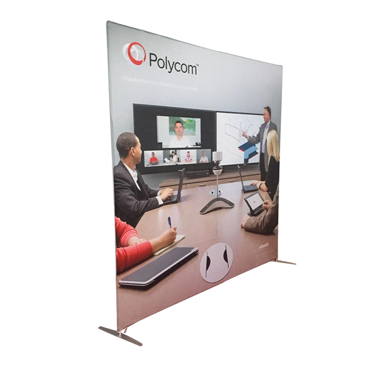 Reusable Tension Fabric Display Custom Portable Event Back Wall Stand