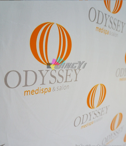 Custom Portable Media backdrop Jumbo Banner Display para Tradeshow