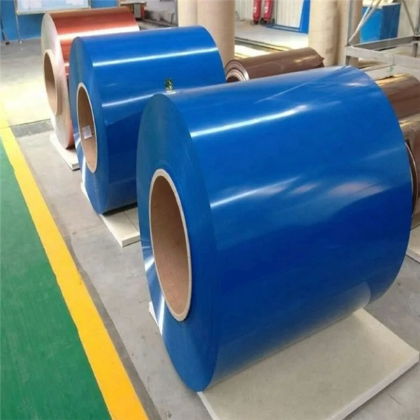 Cold Rolled PE/PVDF/HDP/SMP Prepainted Zinc Printed/Filmed/Pressed/Matte Galvalume Steel Sheet Strip PPGL Hot DIP Ral Color Galvanized Steel Coil