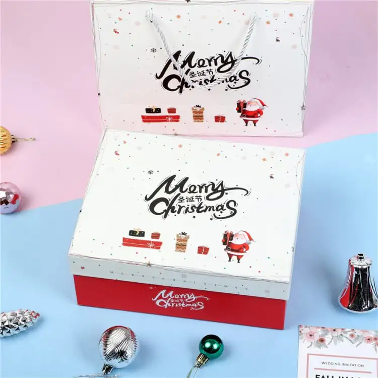 Custom Design Jewelry Christmas Paper Gift Packaging Cosmetic Game Storage Cardboard Box