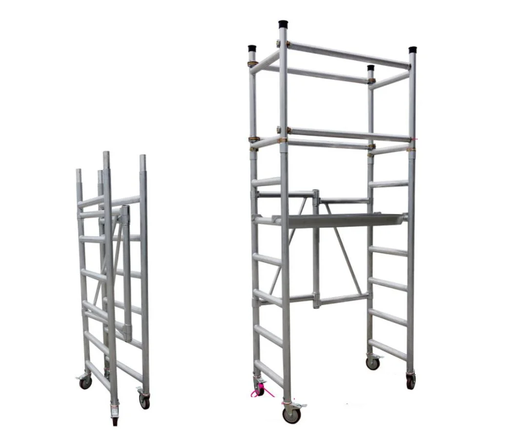 Dragon China Aluminium Scaffolding, Factory Price Foldable Scaffolding