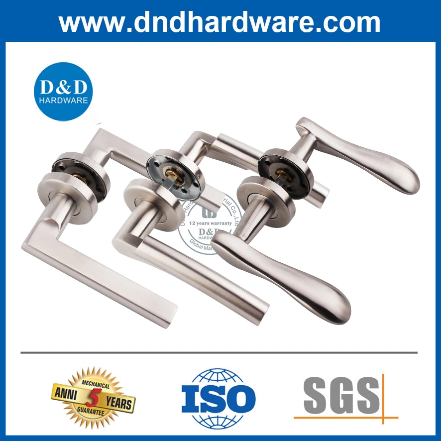 Stainless Steel 304 Solid Front Main Entry Door Handle Lever