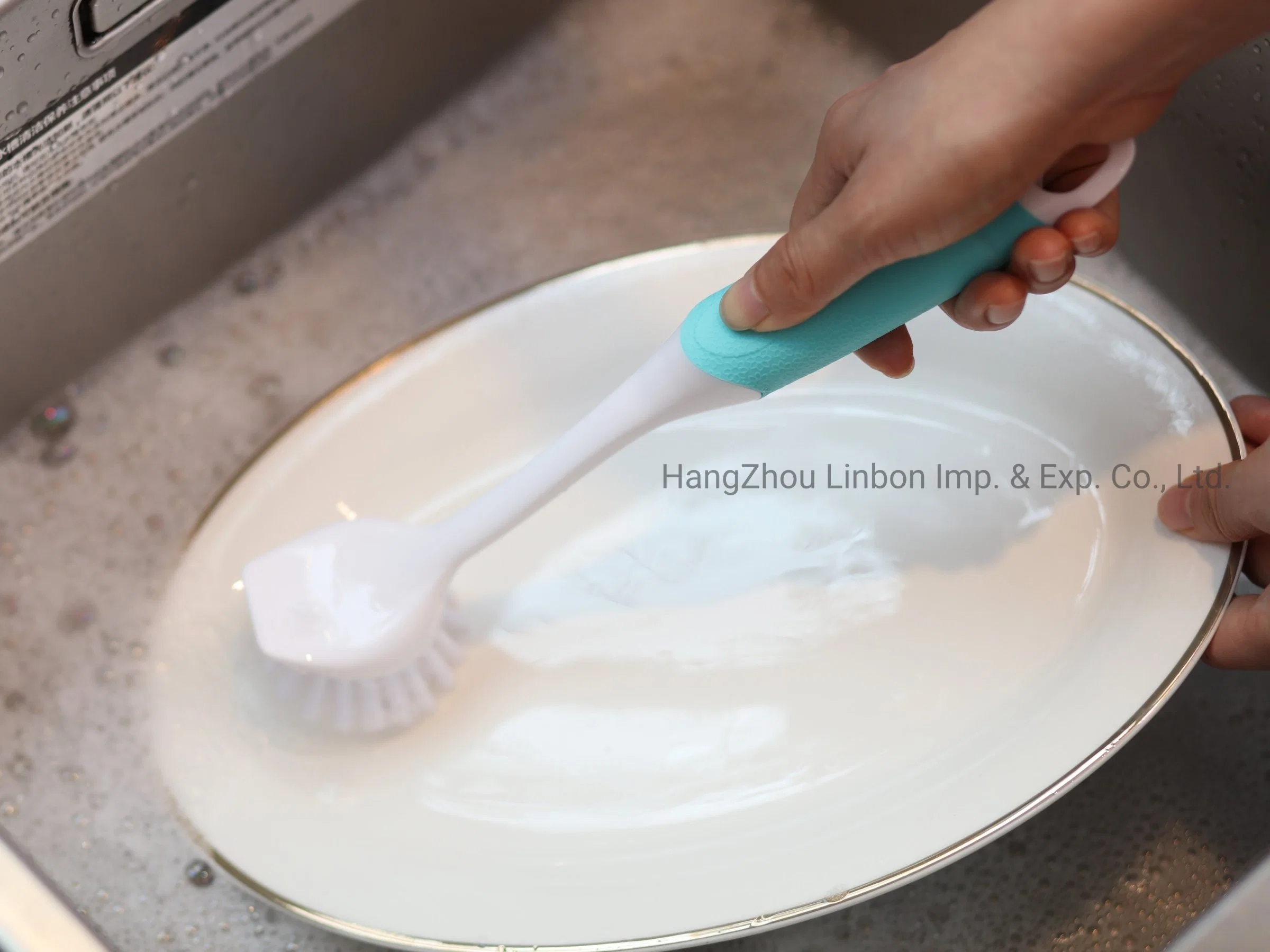 Plastic Handle Cleaning Brush Hot Selling of Hand Tool of Dish Brush for Household