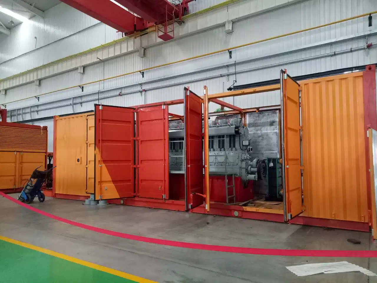 300kw 400V 50Hz Combined Cold-Heat-Power Natural Gas Generator Set