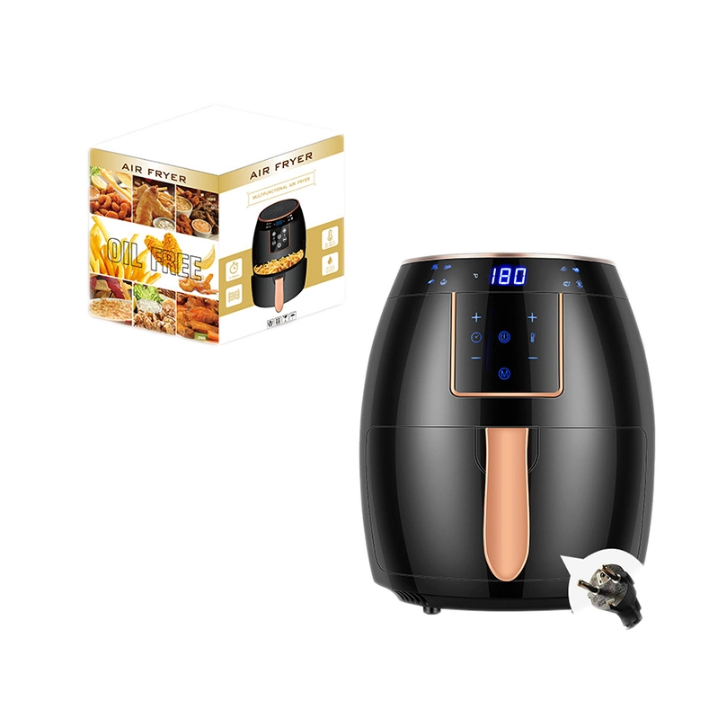 Electric Deep Oven Nonstick Hot Big Without Oil Kitchen 5.5L Household Oil-Free Fryerair 100 PCS Disposable 7 Air Fryer