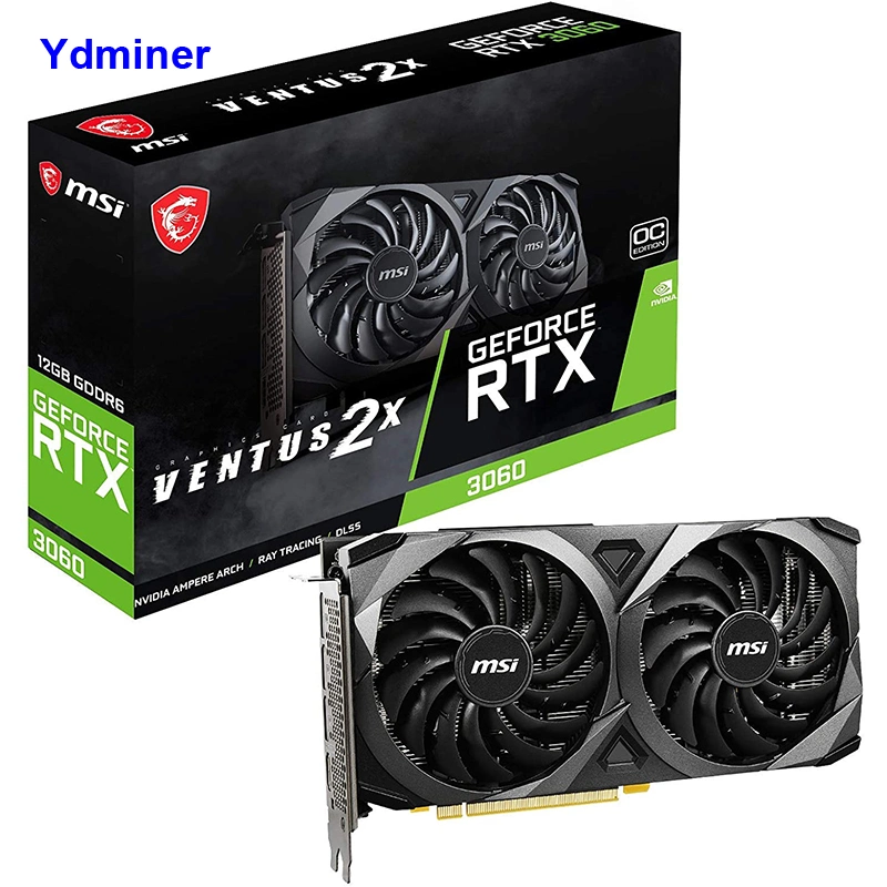 Nouvelle carte graphique économique RTX 3060 12 Go sans LHR Carte graphique PC