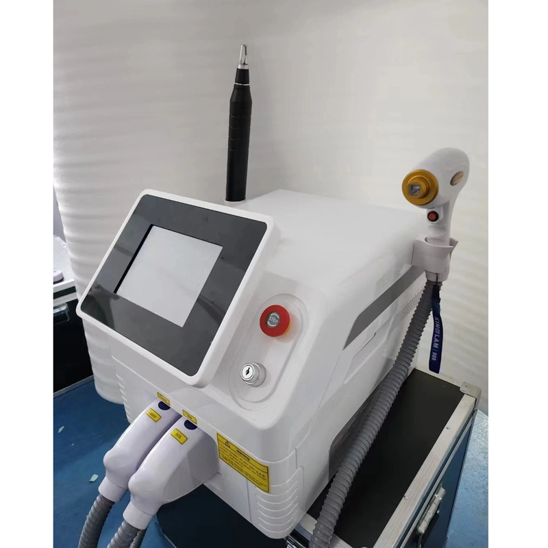 Diode 2en1 Portable Épilation au laser ND YAG Dépose de la beauté de l'équipement de tatouage