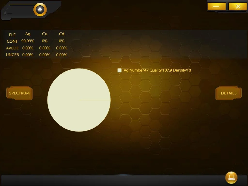 Xrf-A3 Xrf Spectrometer for Ancient Coins and Gold Bar Testing