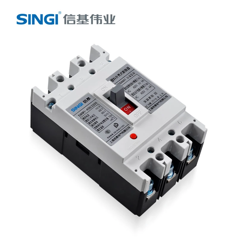 Hot Sale Singi Low Voltage Circuit Breakers Air Breaker Electrical DC Swm1