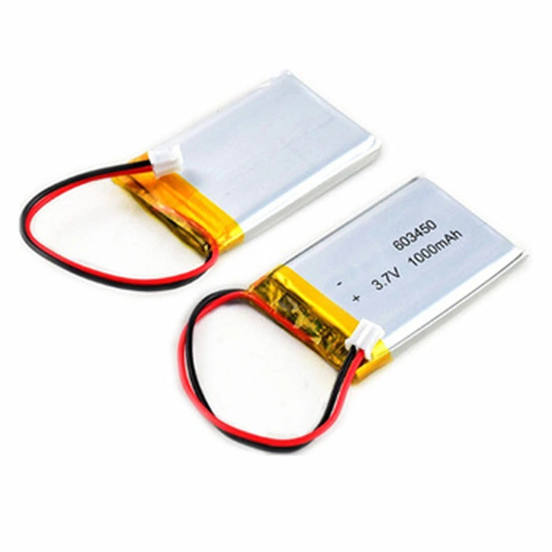3.7V 1100mAh Lithium Ion Polymer Rechargeable Batteries 603450 1100mAh Lipo