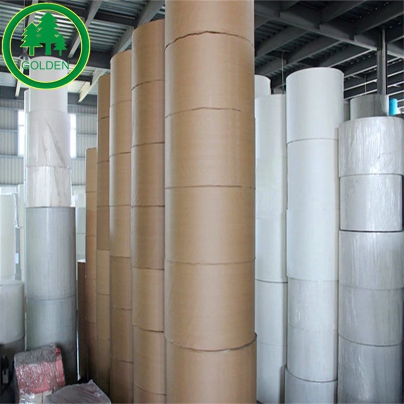 Fabricantes Ventas directas de material de etiquetas de rollo de papel Kraft