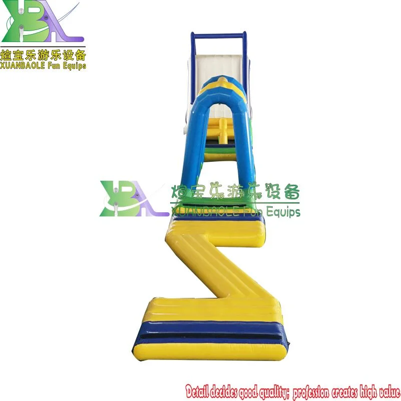 Hotel Swimming Pool Equipment Inflatable Obstacle Water Game Inflatable Flying Bridge Raft Bridge Water Fun Amusement Park