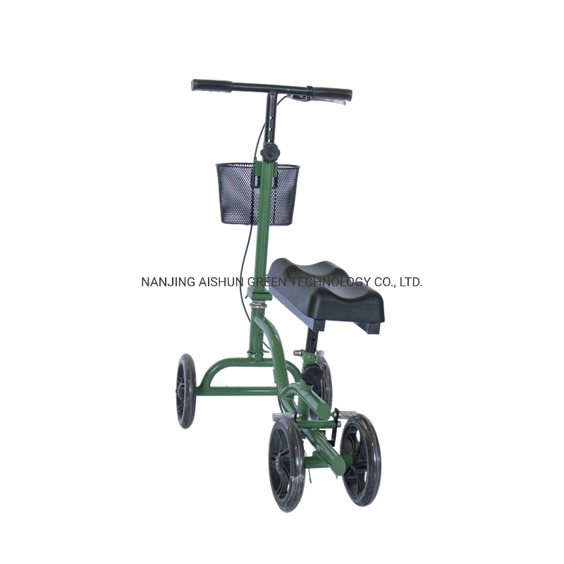 Steel Foldable Walking Rollator Knee Walker Scooter