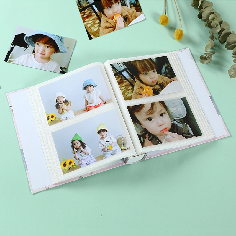 China Wholesale/Supplier Album Photo Frames 4r Paper Pocket Photo Album Book for Holding 200 Fotos 4X6