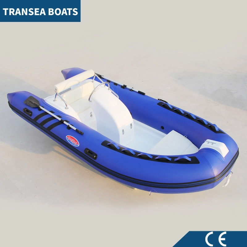 2023 New China Recreational Rib Boat Aluminum Rigid Boat Orca Hypalon Inflatable Boat Rowing Boat Panga Boat Fishery Boat