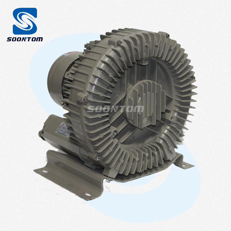 AC High Pressure Aluminum Industrial Exhaust Electric Turbo Blower for Offset Printing Machine