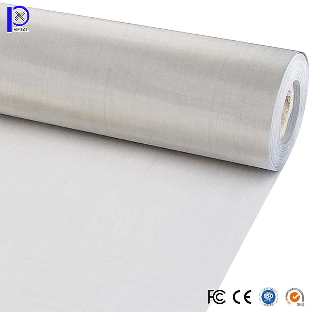 Pengxian Maille en Acier Inoxydable de Qualité Alimentaire Fournisseurs Chinois Maille en Acier Inoxydable 100 Maille Tissu en Fil d'Acier Inoxydable 50 X 250 Maille en Tissu d'Acier Inoxydable