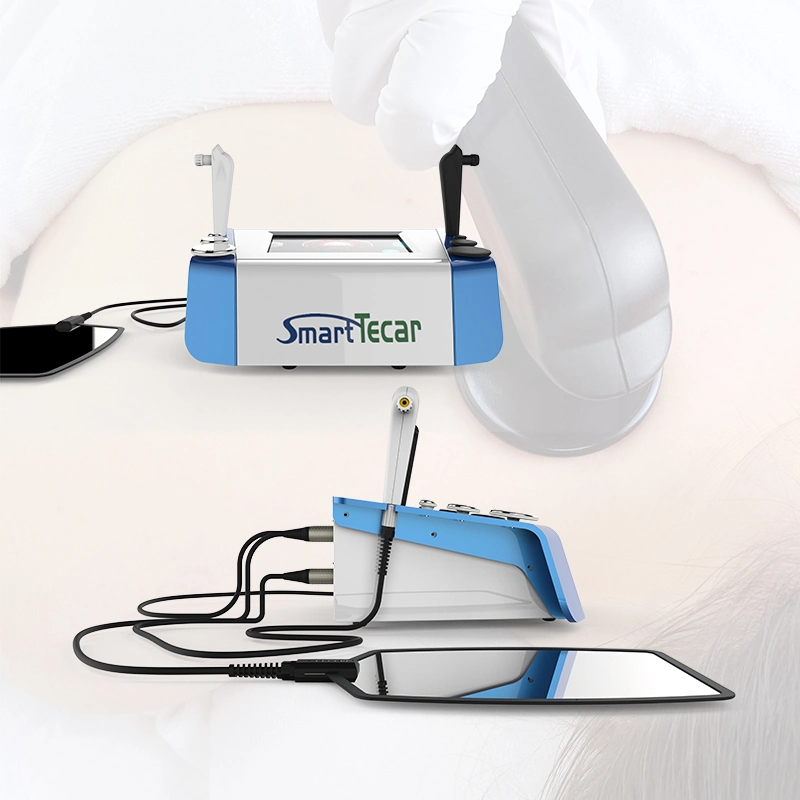 2 in 1 Smart Tecar CET RET RF Tecar Physiotherapie Pian Relief Shockwave Therapie Maschine für ED