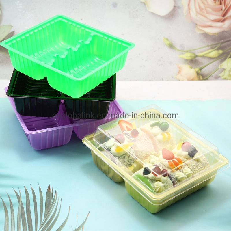 Blister Pet Plastic Food Storage for Cake