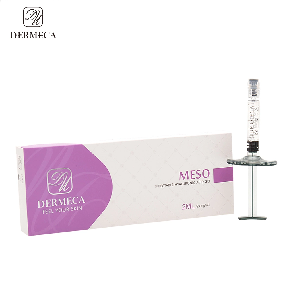 Dermeca 2ml Gel De Hialuronato De Sodio Medico Skinbooster Meso 2ml